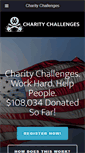 Mobile Screenshot of charitychallenges.org